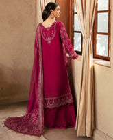 Intricate Back Embroidery on Xenia SARAMA Dress